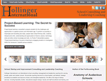 Tablet Screenshot of hollinger-international.com